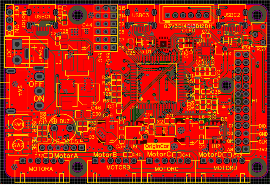 OriginCar_pcb
